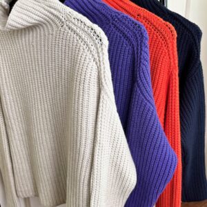 Rippen - Pullover in 6 Farben