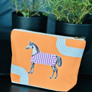Kosmetiktasche HORSE ORANGE