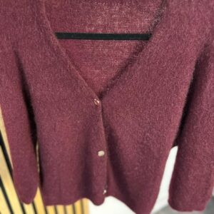 Strickjacke BURGUNDY